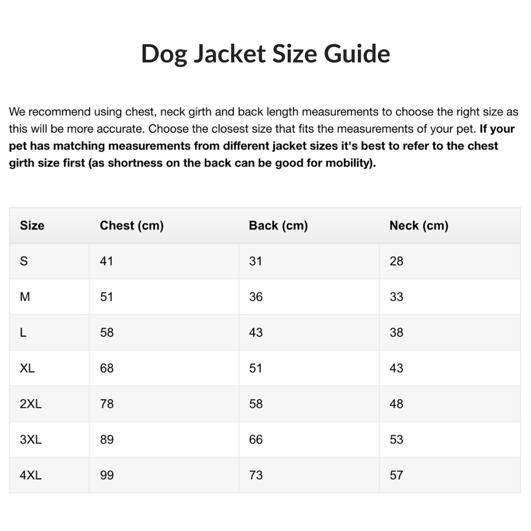 Cosy Waterproof Dog Jacket